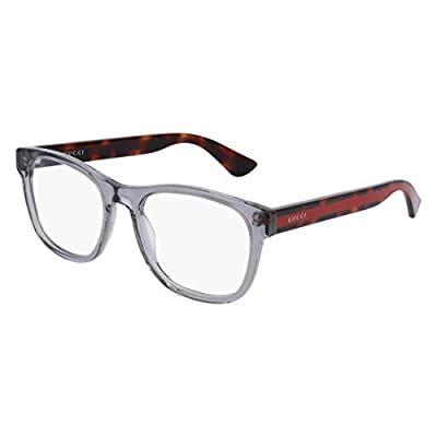 Gucci 0004O 004 Transparent Light Grey Plastic 